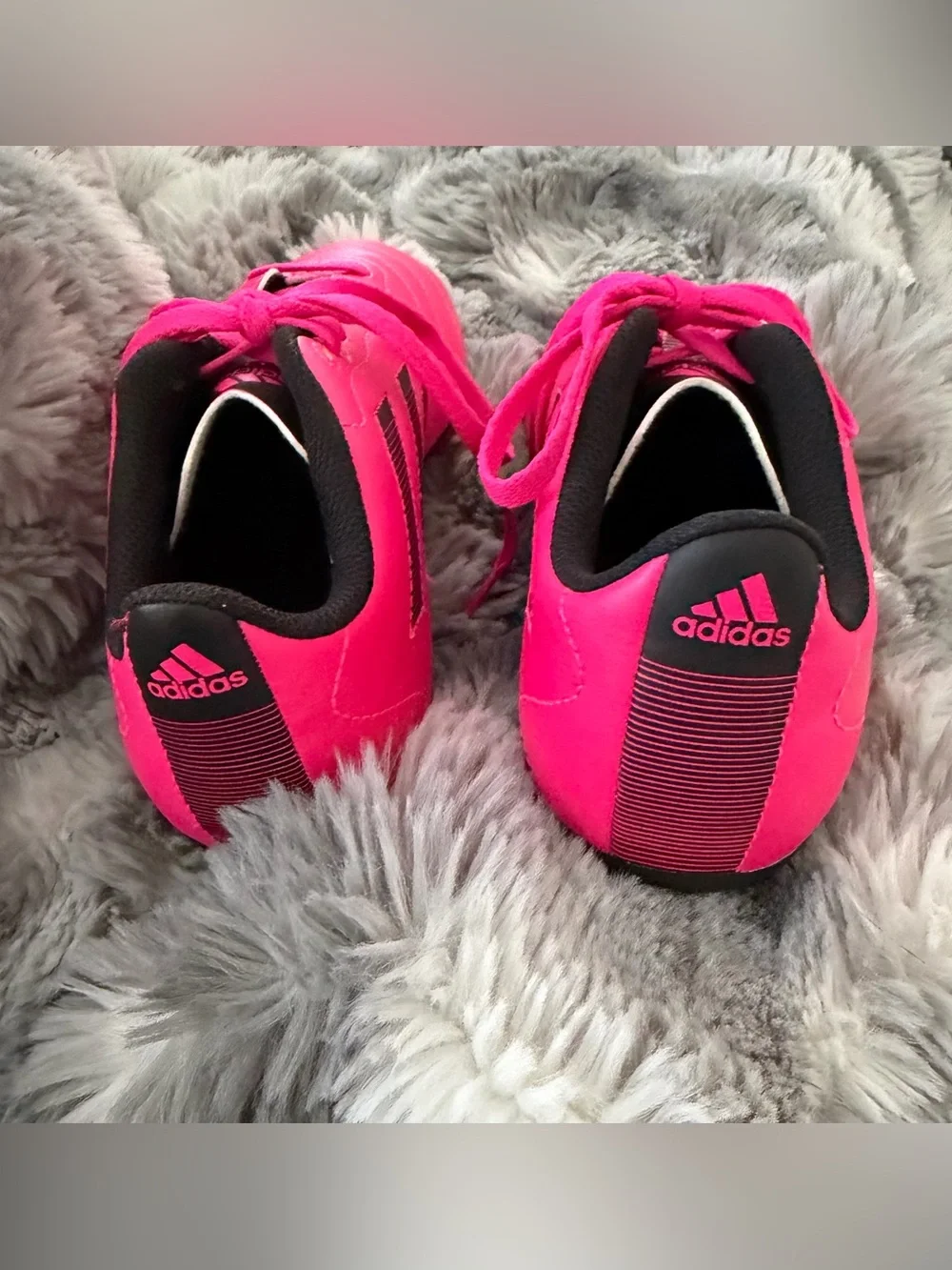 Adidas Goletto 8 FG J 'Team Shock Pink' Soccer Cleat / Youth Size 5.5 $15